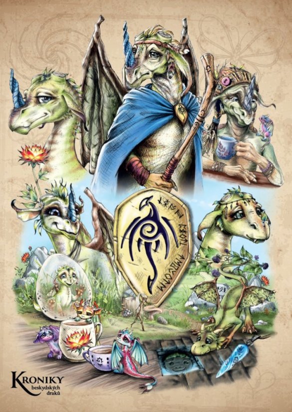 Plakát A4 - Dračí hrdinové