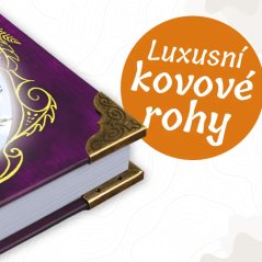 Kovové rohy - sada na knihu