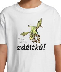 Tričko Na lovu zážitků (poslední kusy)