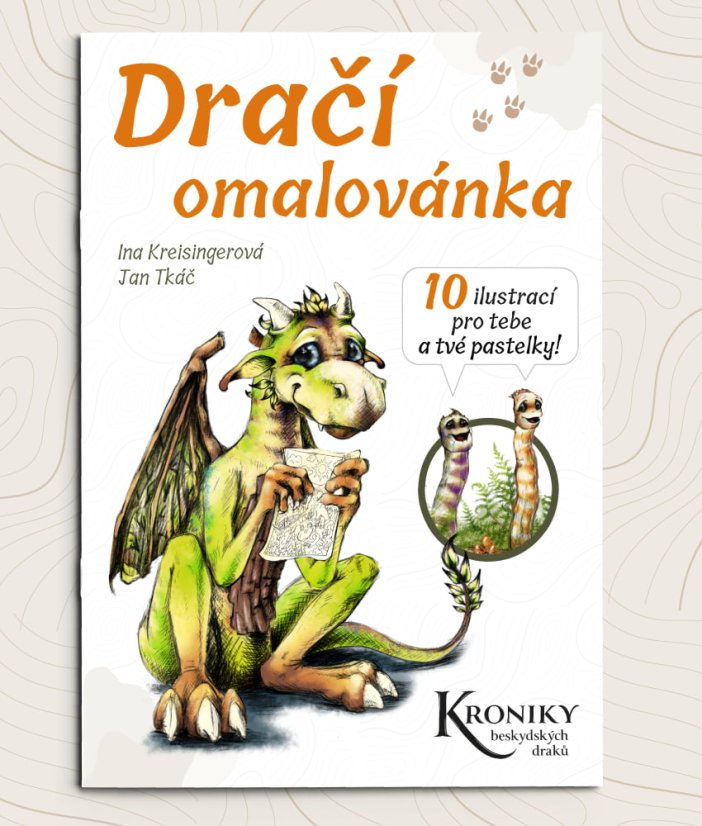 Dračí omalovánka 1